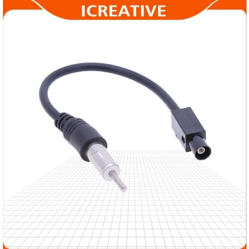 Car Radio Stereo Antenna Adapter Converter Cable Auto Truck Player Aerial Plug Cord Wire for Volkswagen Peugeot Renault
