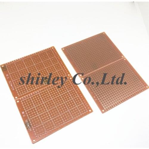 Free shipping 100Pcs 5*7 PCB 5x7 PCB 5cm 7cm DIY Prototype Paper PCB Universal Board