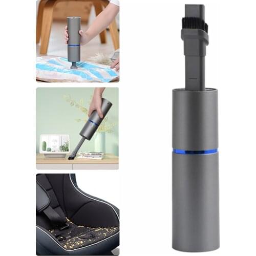 Wireless Vacuum Cleaner Handheld Air Duster Rechargeable Blowing High Suction Dust Blower Multifunctional for PC Car Sofa Office