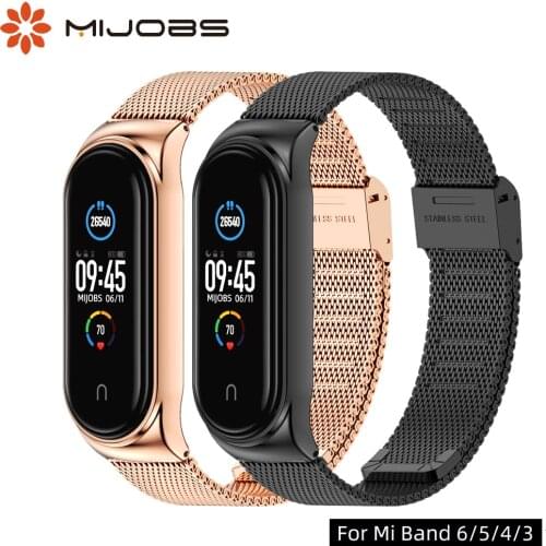 Mi Band 5 Strap Global Metal Bracelet for Xiaomi Mi Band 5 Wristbands Mi band 4 NFC Wrist Strap for Miband 3 Correa Mi 5 Pulsera