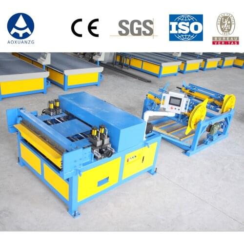 Factory Price Line 3 Air Tube Forming Machine, HVAC Ventilation Duct Auto Making Machine, Auto Wind Pipe Production for Sale