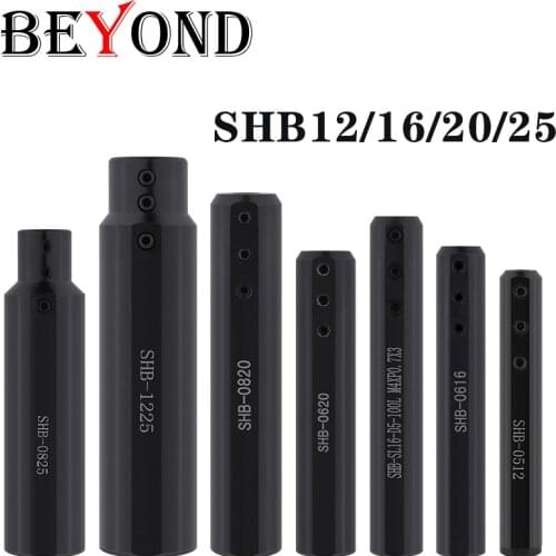 BEYOND SHB SHB-12/16/20/25 Tool Holder Of Boring Cutter Bar Small Diameter Holder Cutting Bracket Lathe Tool Sleeve