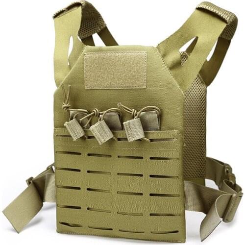 Kids JPC Plate Carrier Vest Outdoor Hunting Vest Tactical Molle Children Vest Airsoft Army Military Equipment CS Body Armor Vest