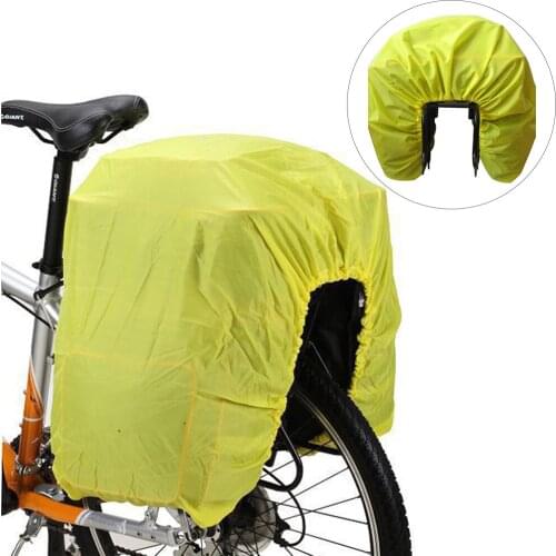 Elastic Mountain Bike Rear Seat Rack Pack Bag Rain Cover Waterproof Bike Rear Shelf Luggage Bag Covers Outdoor Riding Equipment