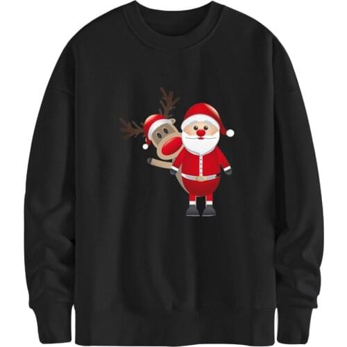 Long Sleeve Christmas Hoodies Santa Claus Sweatshirts Men Casual Printed Hoody Streetwear Man Pullovers Outdoor Supoleron Hombre
