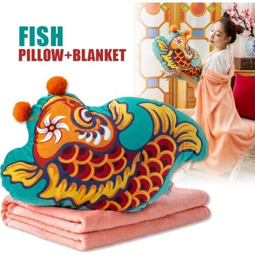 Creative Pillow Blanket Butterfly Home Decoration Bedding Coral Velvet Office Cushion Birthday Gift Cute Filled Pillow Blanket