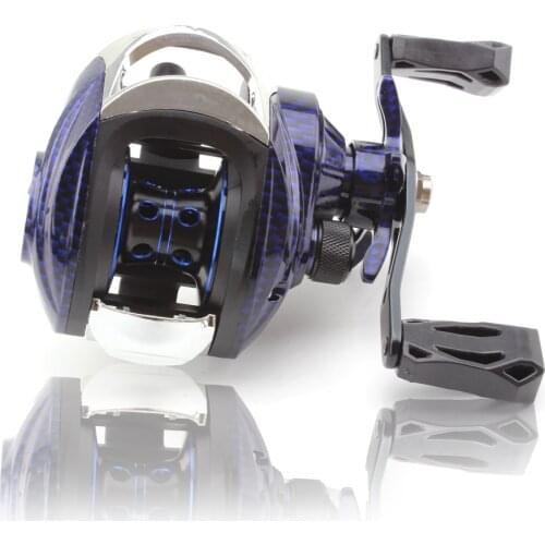 Left Right Hand 7.2:1 Bait cast Reel 15+1 Bearing Large Line Capacity Bait Casting fishing Reels Carretilha Pesca