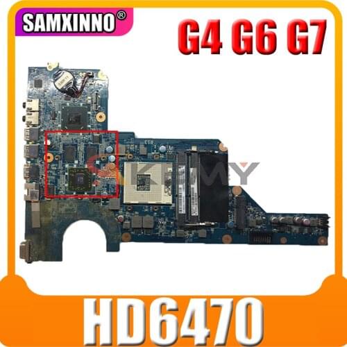 Akemy 636375-001 650199-001 DA0R13MB6E0 Laptop Motherboard For HP Pavilion G4 G6 G7 MAIN BOARD HM65 HD6470 GPU Test Ok Fast Ship