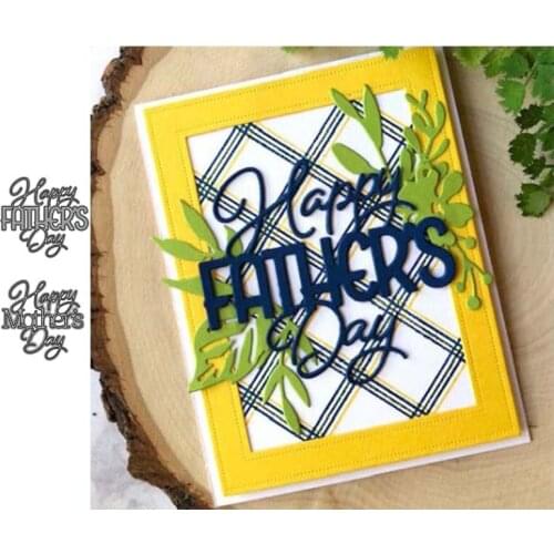 Words Metal Cutting Dies for Scrapbooking Handmade Tools Mold Cut Stencil New 2021 DIY Card Make Mould Model Craft Decoration