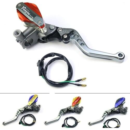 Motorcycle universal 7/8" 22mm adjust brake clutch master cylinder hydraulic lever pump for yamaha kawasaki zukuzi honda drum