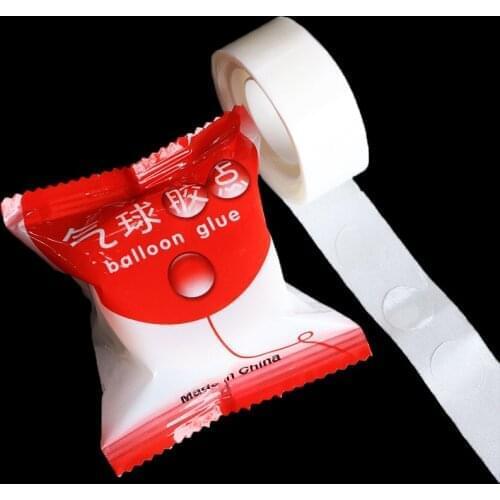 100 Points Balloon Attachment Glue Dot Attach Balloons To Ceiling Or Wall Balloon Stickers Birthday Party Wedding Decoration Sup