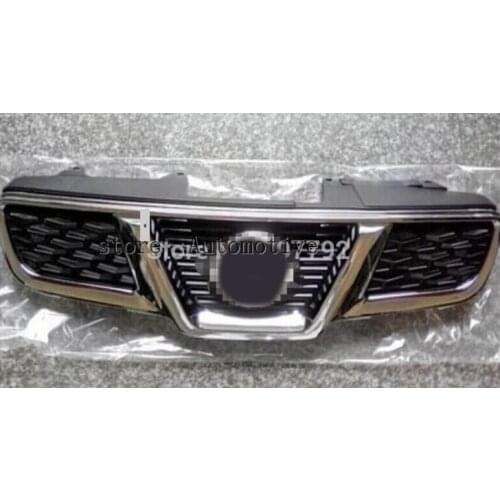 ABS Chrome Front Grille Around Trim Racing Grills Trim For 08-13 for NISSAN Qashqai 2008 2009 2010 2011 2012 2013