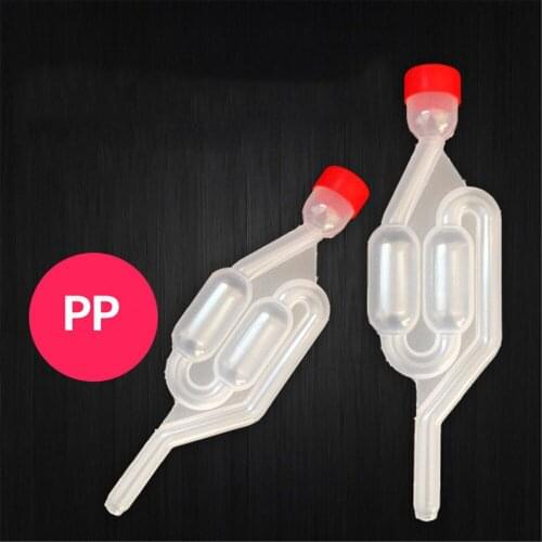 Plastic home brew wine fermentation airlock wine air lock bubble grommet homebrew valve exhaust barware bar sets tools