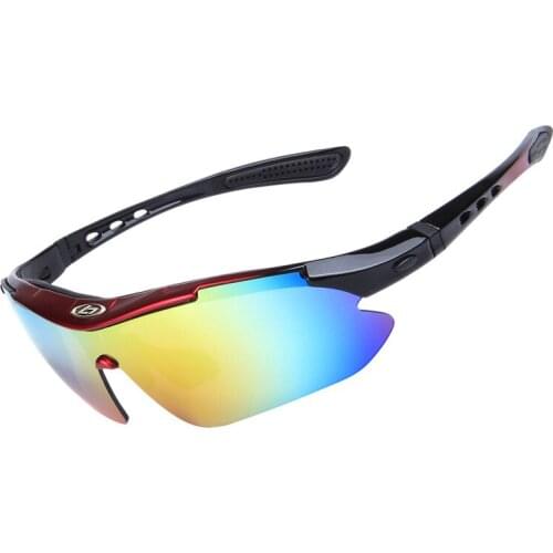 Polarized Cycling Sun Glasses Outdoor Sports Bicycle Glasses Men Women Bike Sunglasses 29g Goggles Eyewear 5 Lens