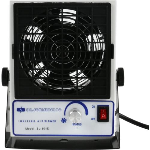 Static Eliminator SL-801D DC Ionizing Air Blower With Warning Function Ionizing Air Fan ESD Ionizer Blowers