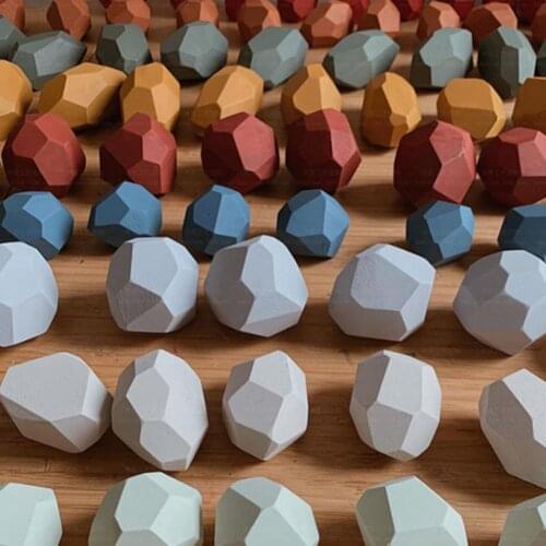 Balancing Training Wood Casual Assembling Building Block for Children