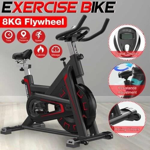 Exercise Bike Home Ultra-quiet Indoor Weight Loss Pedal Exercise Bike Spinning Bike Indoor Fitness Equipment Bearing 150 KG