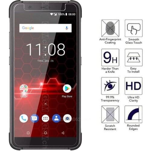 Smartphone 9H Tempered Glass for Myphone Hammer Blade 2 Pro lte Protective Film Screen Protector cover phone