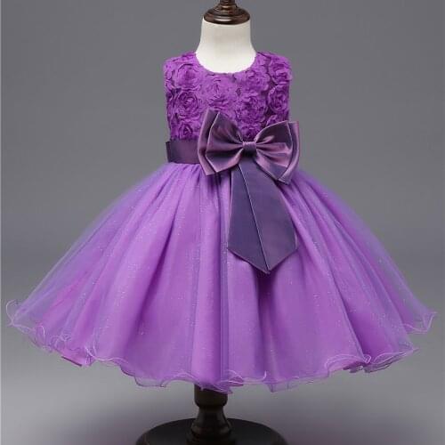 Winter Dress For Girl Long Sleeve White Baptism Dresses Kids Ball Gown for Wedding Party Communion Clothes Princess Costume Kids