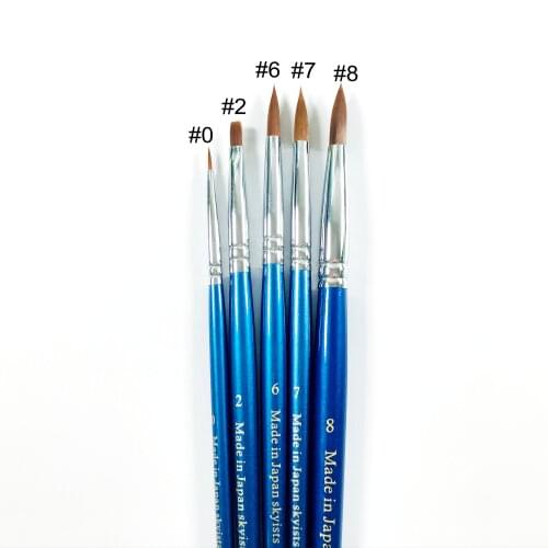 1Set/5pcs Dental Enamel Powder Ceramic Porcelain Teeth Brush Pen
