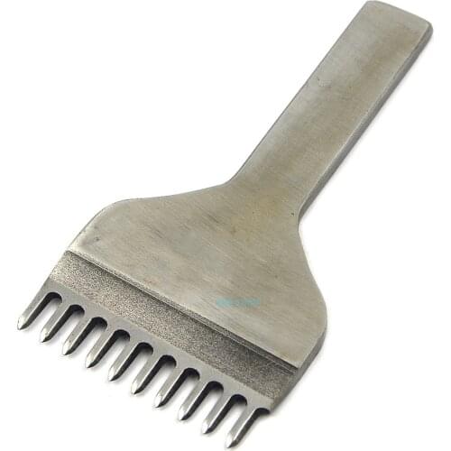 1pcs 10prong 5mm Leather Craft Lacing Stitching Punch Tools Hole Punches