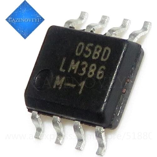 5pcs/lot LM386MX-1 LM386M-1 LM386 SOP-8 In Stock