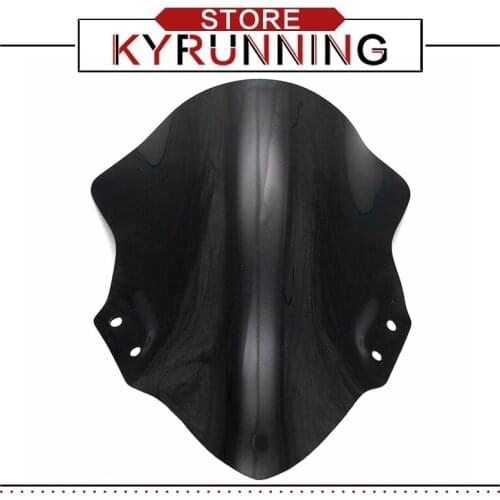 Motorcycle Accessories Acrylic Windshield WindScreen Visor Viser Double Bubble For KAWASAKI NINJA400 NINJA 400 2018-2019