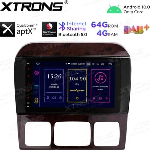8"Android10.0 Qualcomm Bluetooth5.0 Car Radio Player GPS multimedia for Mercedes Benz W220 S280 S320 S350 S400 S430 S500 NO DVD