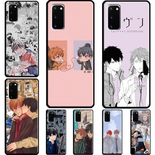 Given Manga Anime aesthetic fanart Coque For Samsung Galaxy Note 20 Ultra Note 10 Plus S20 FE S21 Ultra S8 S9 S10 Plus Case