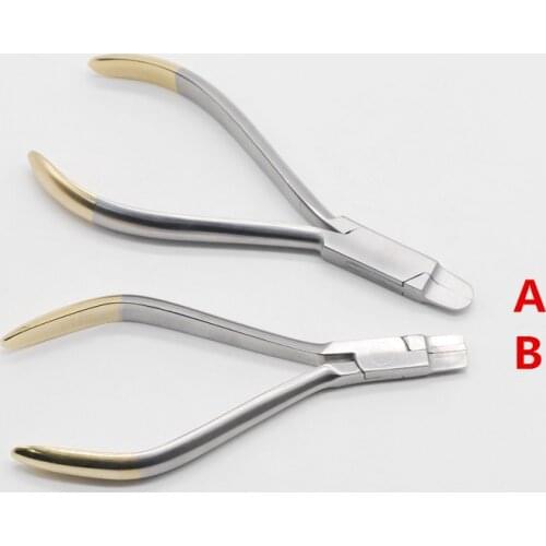 Dentist Tool 2Type Torque Bending Plier For Applying Torque To Edgewise Wire