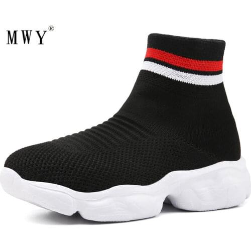 Children Socks Sneakers Kids Shoes For Girls Boys Fashion Flying Mesh Toddler Boy Shoes Kids Casual Shoes Solid Color Kids Socks