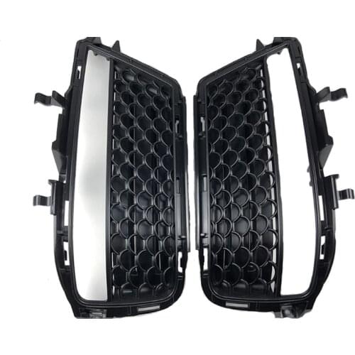 For Mercedes S class W221 S63 S65 AMG 2010 2012 2013 High Quality 2PCs ABS Car Left/Right Fog Light Lamp grille Cover Hood