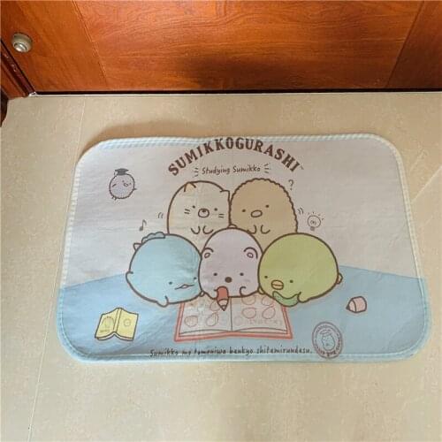 Sumikko Gurashi Blue Anime Figures Cartoon Product Cosplay Accessories Customized Floor Mat Home Carpets Bedroom Rug Gifts