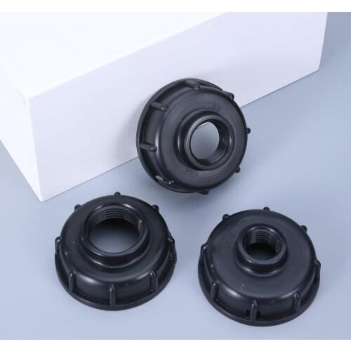 Tool Water Cap Water Connector Ibc Tank Adapter Valve Replacement Tank Garden Hose Connector For S60x6 Thread To 1/2" 3/4" 1"