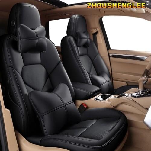 ZHOUSHENGLEE Make Custom Leather car seat cover For LINCOLN Navigator MKZ MKC MKX MKT CONTINENTAI Automobiles Seat Covers