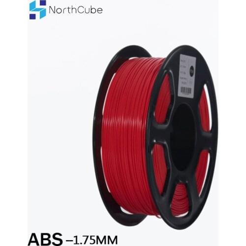 ABS filament 3D printer filament 1.75mm 1kg Printing Materials 3D Plastic Printing Filament Red
