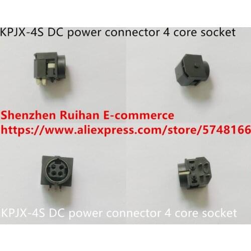 Original new 100% KPJX-4S DC power connector 4 core socket