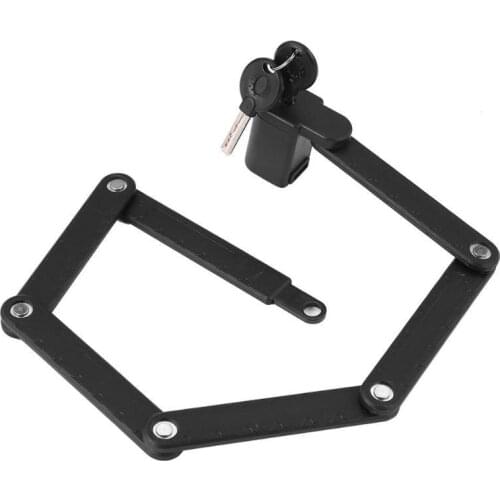 Universal Folding Bicycle Lock Anti-Shear of Hydraulic Cutter Security Cable Lock Anti-Theft Combination Riding Tool