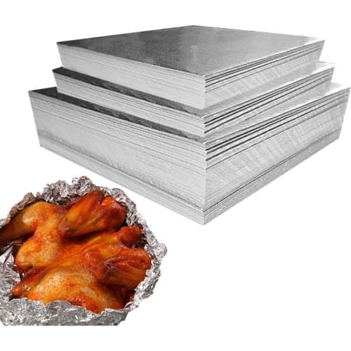 Wrapping Sheet Baking Paper Food Packing Boxes Aluminium-Foil Paper Food Grade Microwave Oven Secure Restaurant Kitchen Utensil