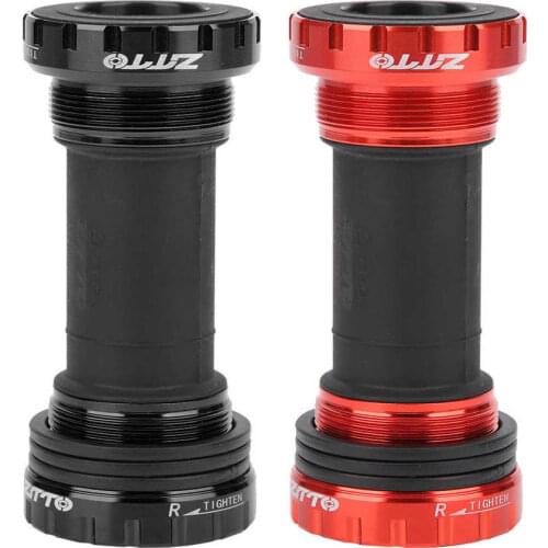 High Quality BB91 Bicycle Bottom Bracket Aluminum Alloy MTB Bike Thread Type 24mm Bicycle Bottom Bracket Bike Bottom Bracket