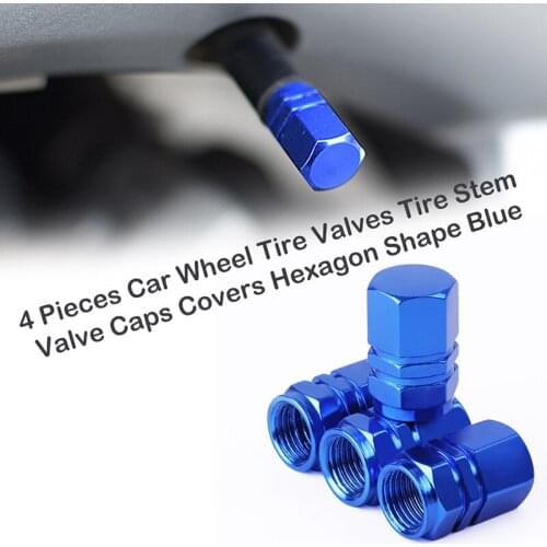 4pcs Car Tire Valve -in Aluminum Theftproof Wheel Tires Valves Tyre Air Cove Levert dust cover