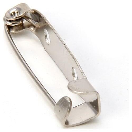 50PCS Brooch Clip Base Pins Accessories Jewelry Decorative Ally 15 To 40mm