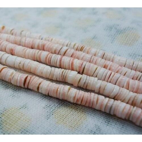 Free shipping nature shell charms, 5 strands/lot pink shell beads, round DIY shell beads fit charm bracelet, natrue DIY fittings