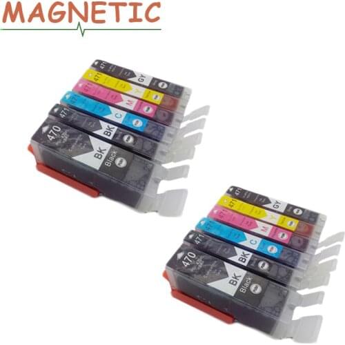 12X for canon PGI470 CLI471 Compatible Ink Cartridge For Canon PIXMA MG5740 MG6840 MG7740 Printer ink Cartridges pgi 470 cli 471