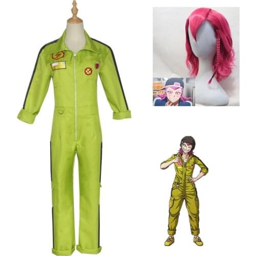 Costume Kazuichi Souda Cosplay Jumpsuits Danganronpa 2 Bodysuit Adult Unisex Halloween Carnival Party Costumes Anime