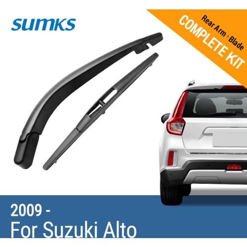 SUMKS Rear Wiper & Arm for Suzuki Alto 2009 2010 2011 2012 2013 2014