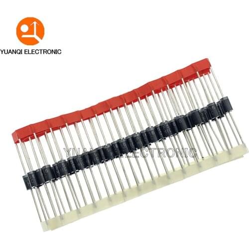 Kit 50pcs=5values*10pcs Schottky Diode Assorted Kit SR3100 SR3200 SR5100 SR5200 SR560 each 10PCS