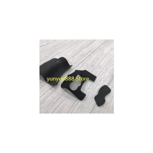A Set of New Front Grip Side Back Thumb Rubber Cover Unit for Canon FOR EOS 600D Rebel T3i Kiss X5 + Adhesive Tape