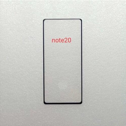 New 3D Curved Screen Protector for Samsung Galaxy Note 20 Ultra Tempered Glass Full Cover Glass Film for Note 20 Black