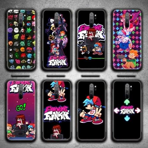 Hot Game Friday Night Funkin Phone Case for Redmi 9A 9 8A 7 6 6A Note 10 9 8 8T Pro Max K20 K30 Pro